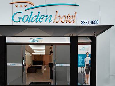 Golden Hotel - O Mais Central - Pet Friendly Chapecó Exteriör bild