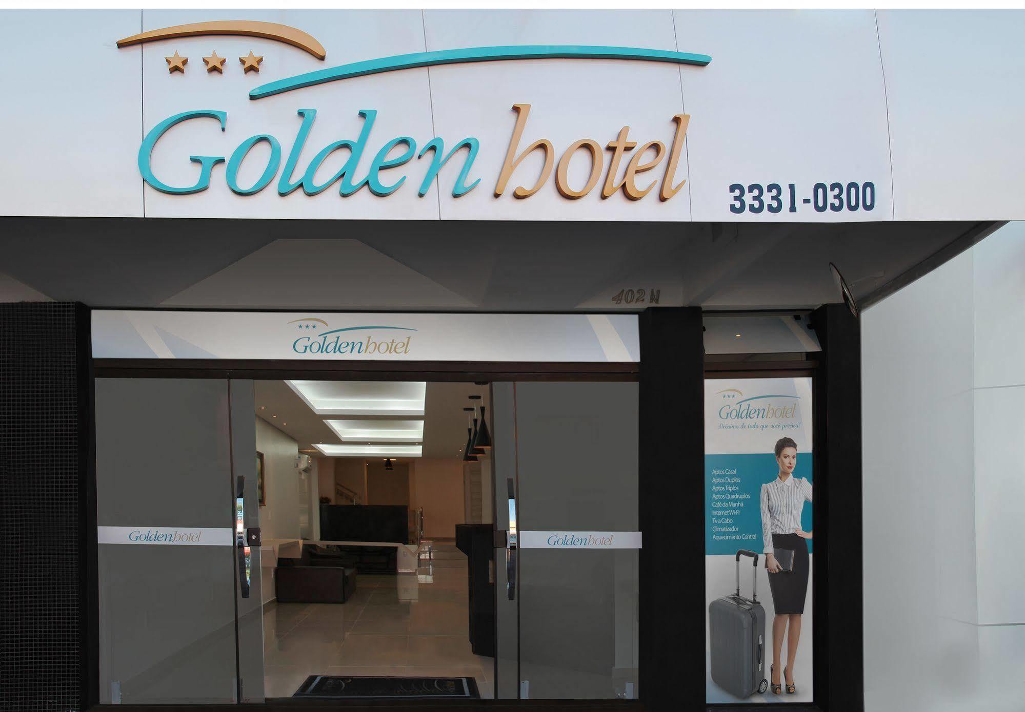 Golden Hotel - O Mais Central - Pet Friendly Chapecó Exteriör bild